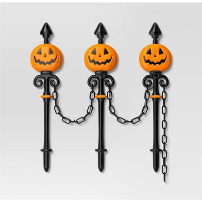 21-inch Jack-O'-Lantern Yard Stakes