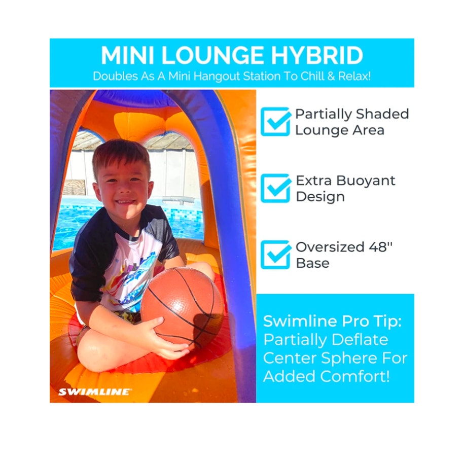 Inflatable Pool Basketball Hoop