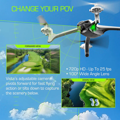 Sky Viper Vista HD Video RC Drone Stream & Record Optical Flow