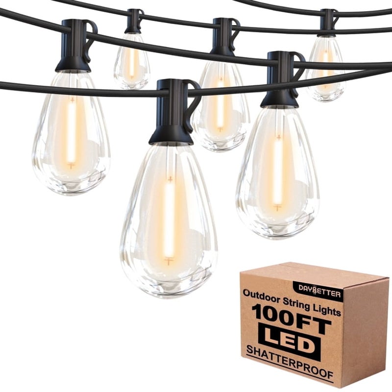 100ft Outdoor String Lights