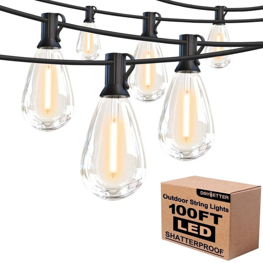 100ft Outdoor String Lights