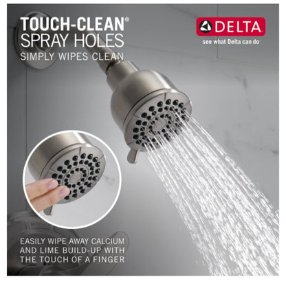 Delta 13 Series 2-Spray Shower Head & Handle Kit Brushed Nickel