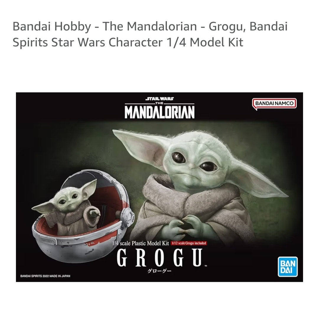 Bandai Hobby - The Mandalorian - Grogu 1/4 Scale Model Kit