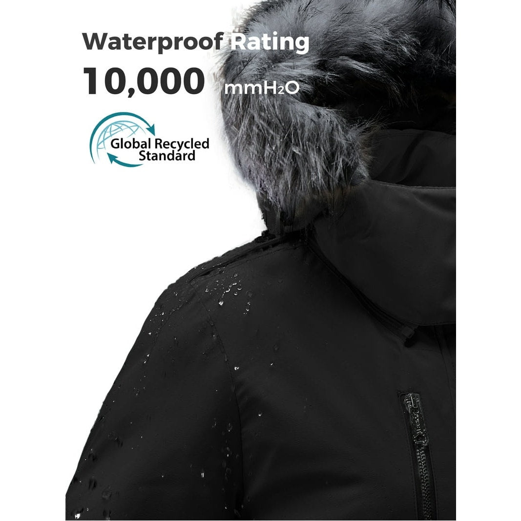 Wantdo Women's winter Waterproof Coat Size 3X