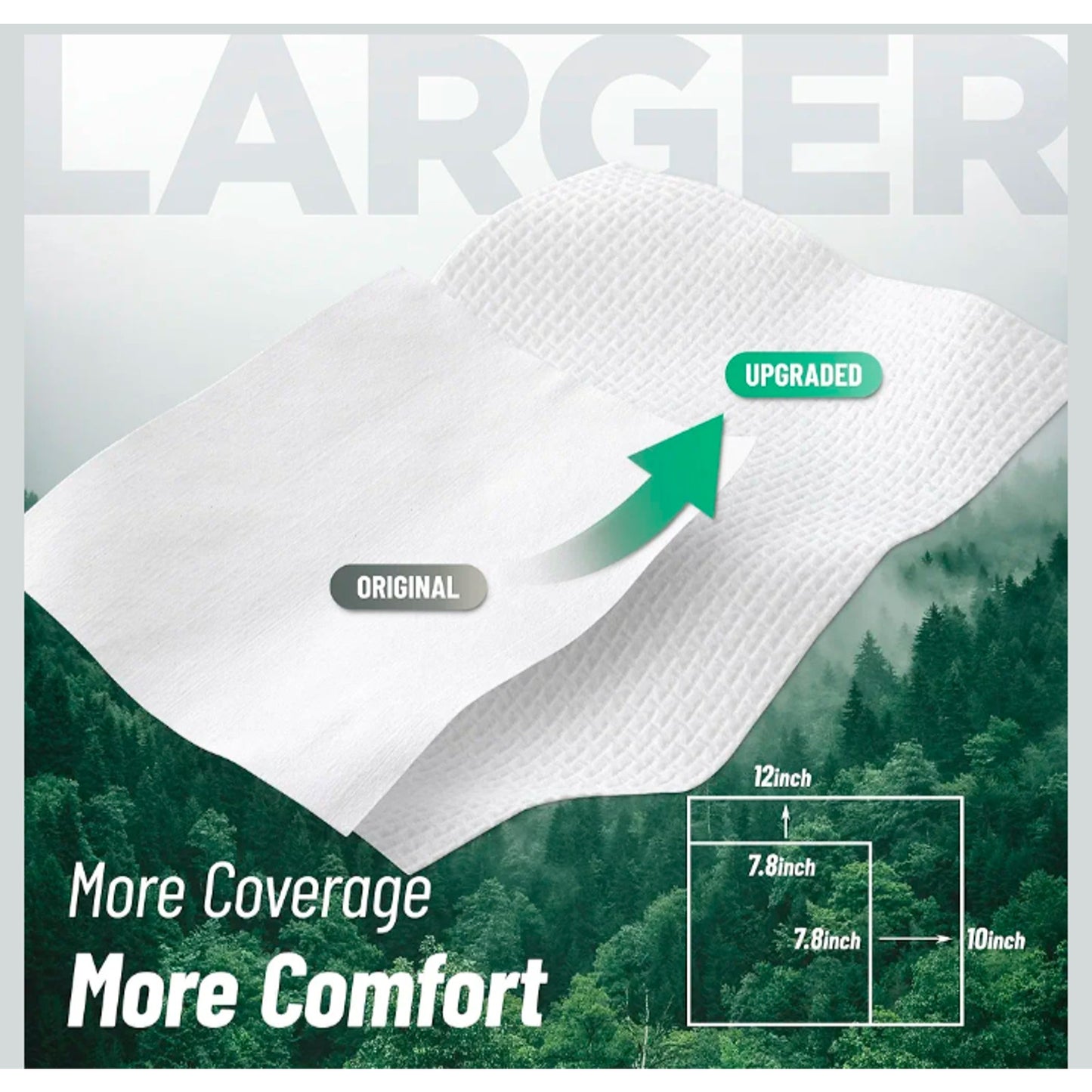 Set of 3 boxes - XL Disposable Face Towels 50 Count Each