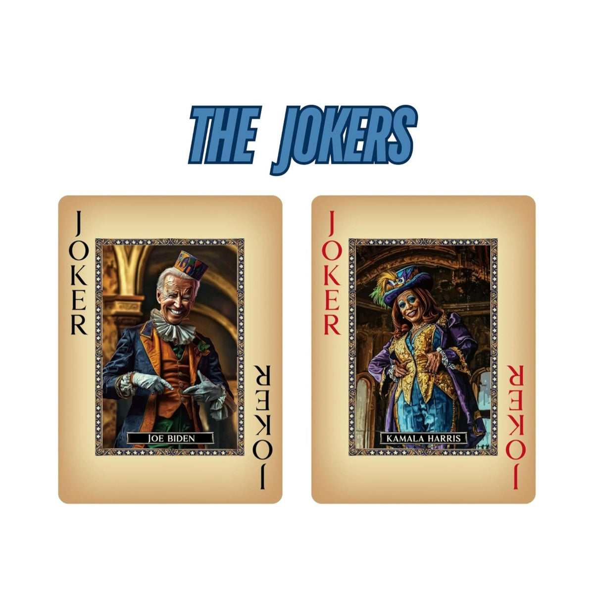 New Trump Presidential Playing Cards