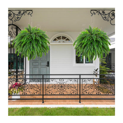 Fake Ferns - Set of 2 Faux Boston Ferns
