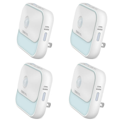 4-Pack Dimmable Motion Sensor LED Night Lights