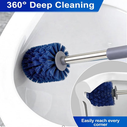 Toilet Plunger and Brush Set with Holder