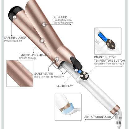 2 Inch Curling Iron Large Barrel