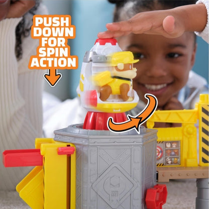 Paw Patrol Rubble & Crew, Launch & Spin Spaceship