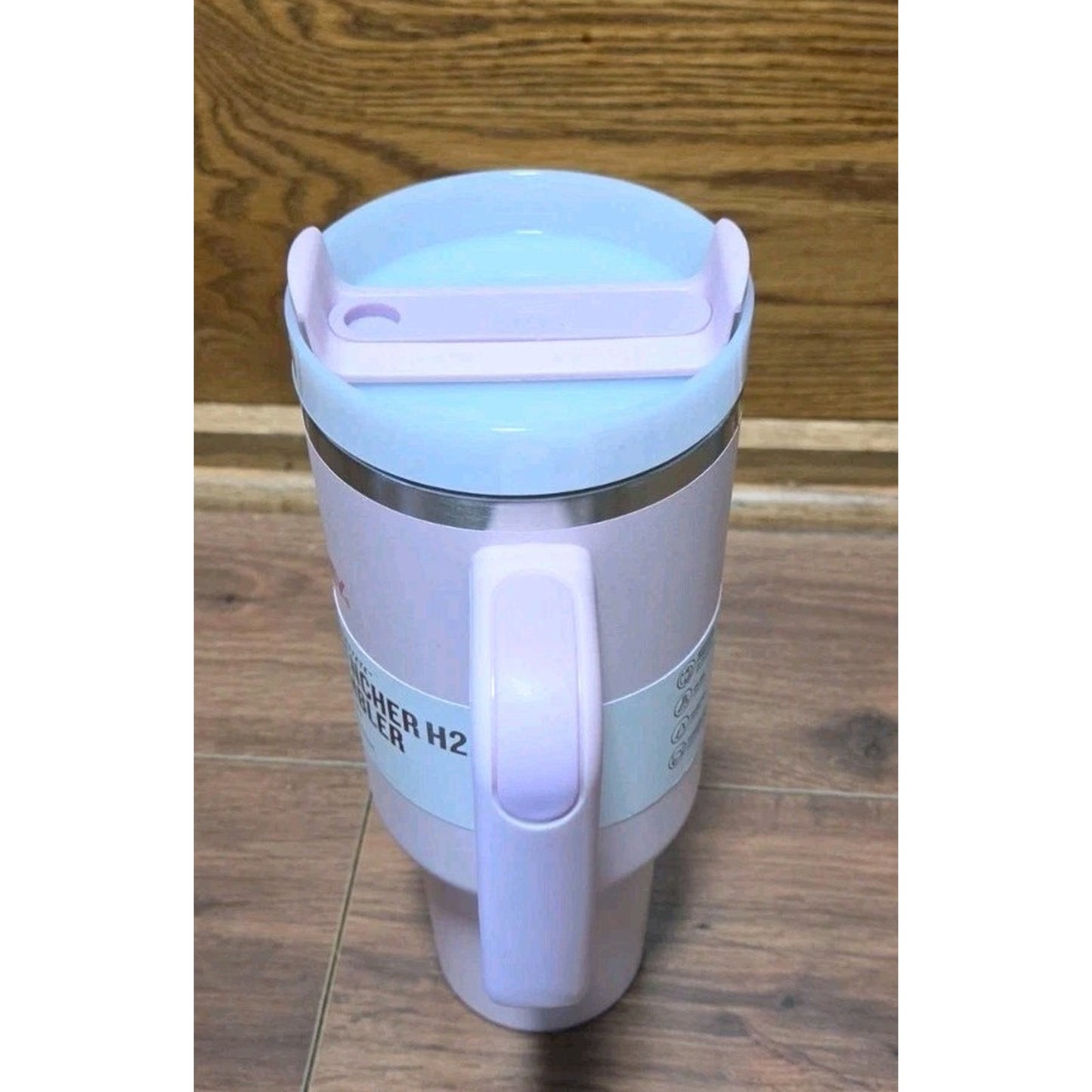 Stanley Quencher H2.0 40 oz Pink Stainless Steel Tumbler w/ Handle, Lid