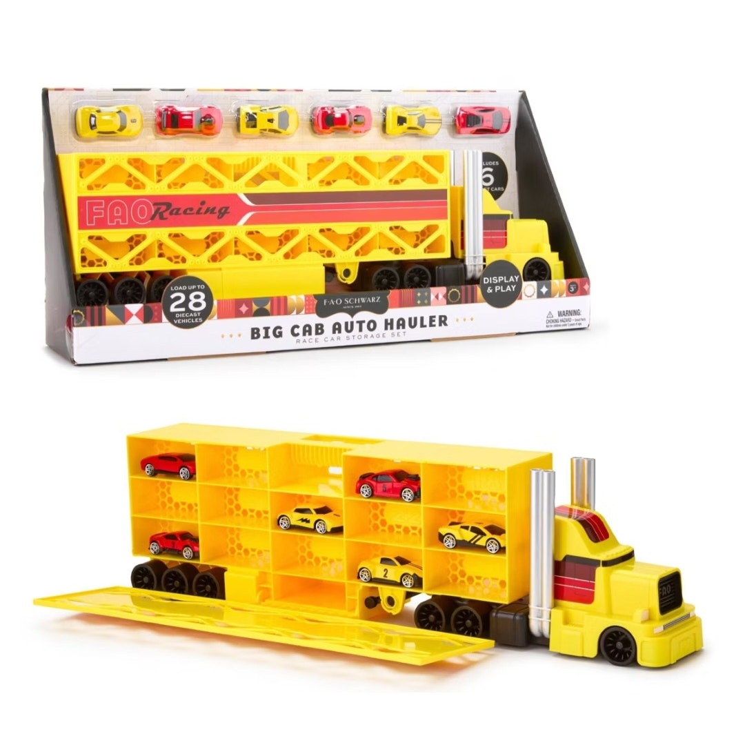 Ultimate Truck trailer with cars