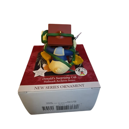 Hallmark Keepsake Ornament Donald's Surprising Gift Archives Series #1 - 1997