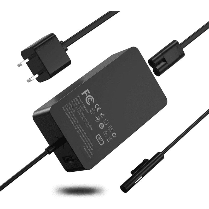 65W Charger Microsoft Surface Charger for Microsoft Surface Pro 3, 4, 5, 6, 9, 8, 7+