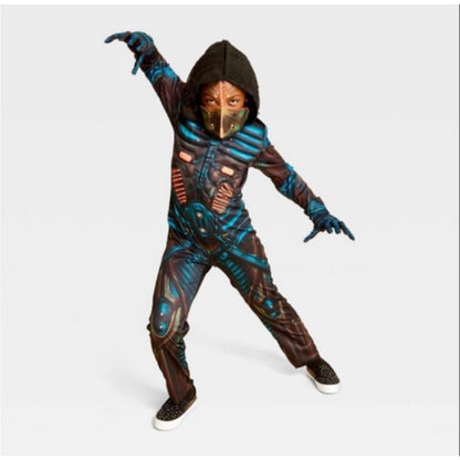 Kids Desert Warrior Ninja Halloween Costume Size S 6-7 Hyde and Eek!