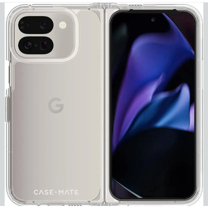 Case-Mate Tough Google Pixel 9 Pro Fold Case - Rugged Phone Case - Clear