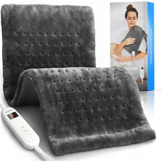 Heating Pad for Back Pain Relief & Period Cramps