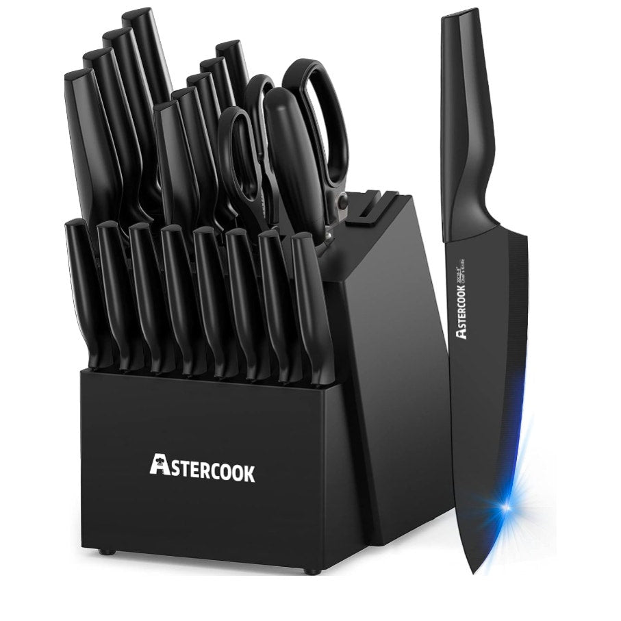 21 pc Astercook Knife Set