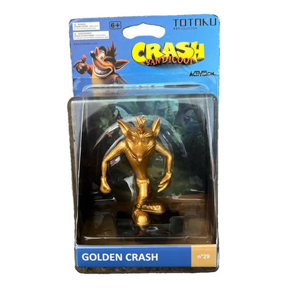 Golden Crash Bandicoot Totaku Figure 2018 Activision Think Geek #29 - NEW