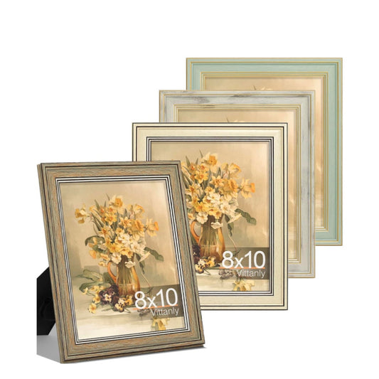 Vittanly 8x10 Picture Frame Set of 4