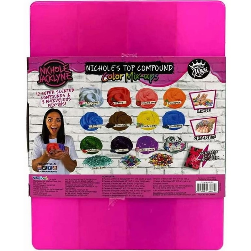 Compound Kings Nichole's Top Compound Color Mix-Ups Slime kit