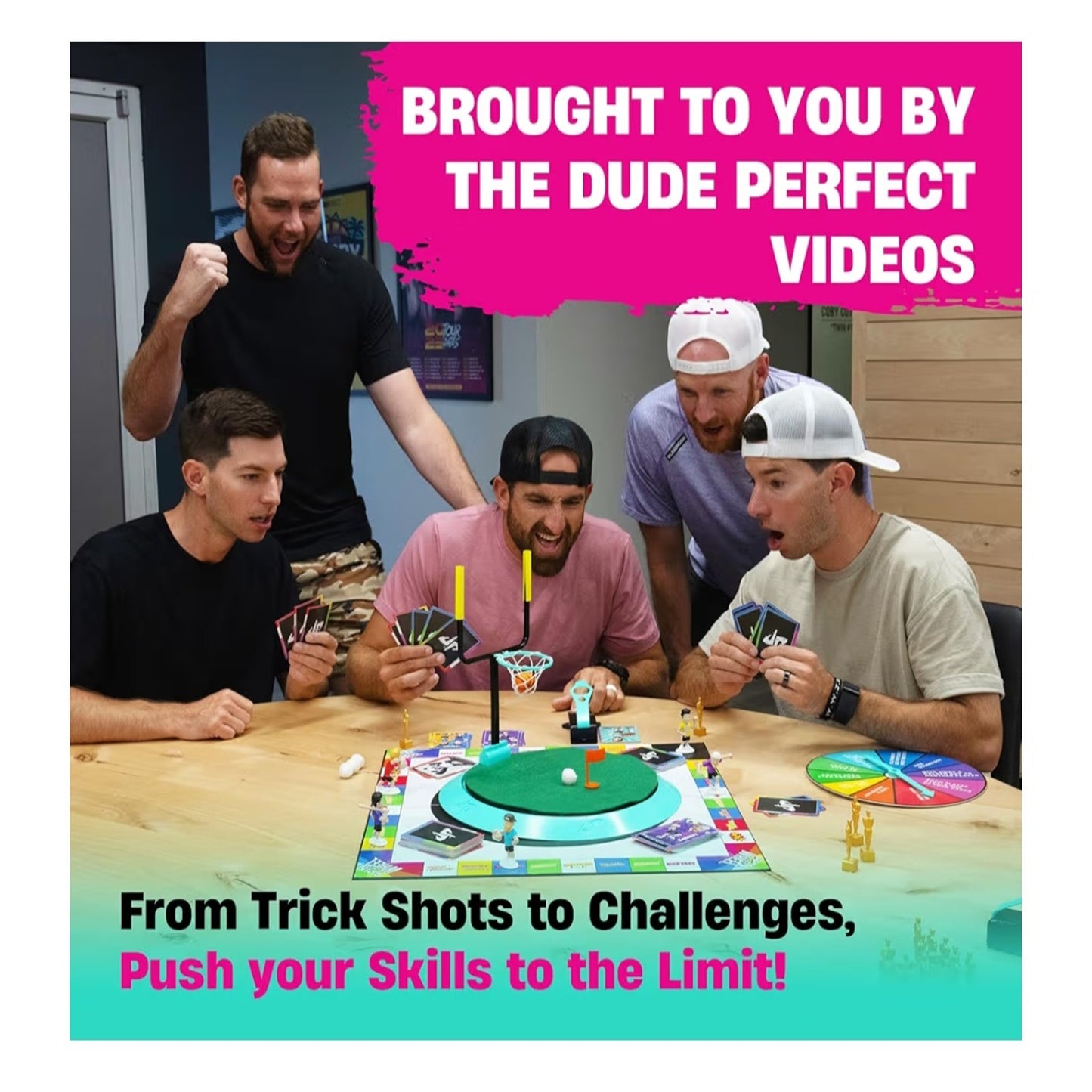 New! Dude Perfect Board Game, 2-5 Players