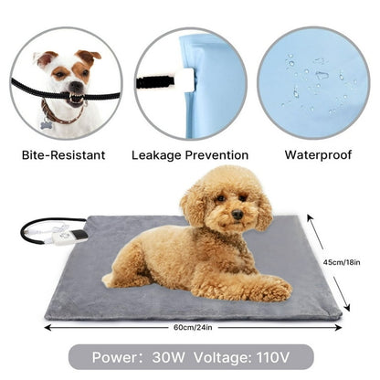 Pet Heating Pad for pets 24x18 Inch