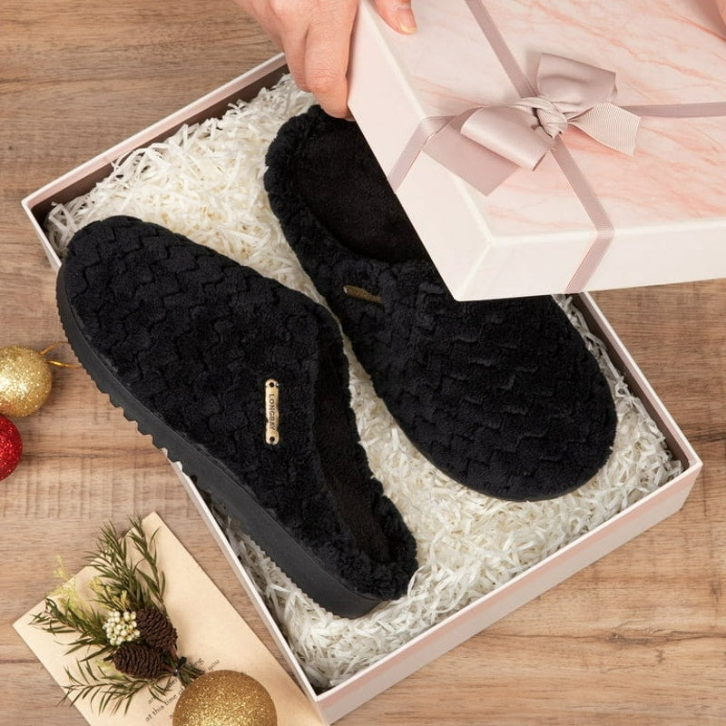 Women’s Soft Flannel Memory Foam slippers Size S 5-6