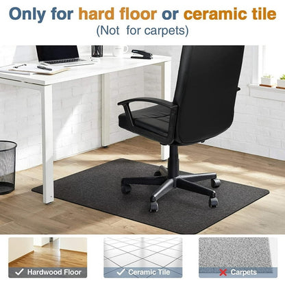 Hardwood Floor Office Chair Mats, 55" x 35"