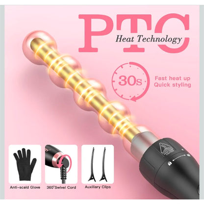 5 in 1 Curling Wand Set (0.35"-1.25")