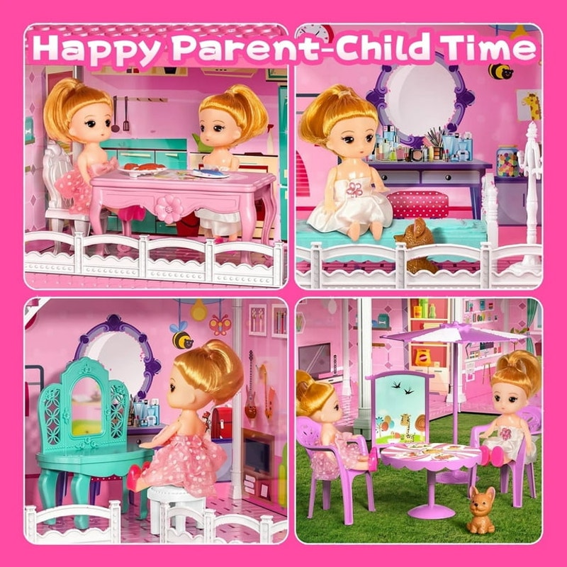 Hot Bee Dollhouse Toys for Girls