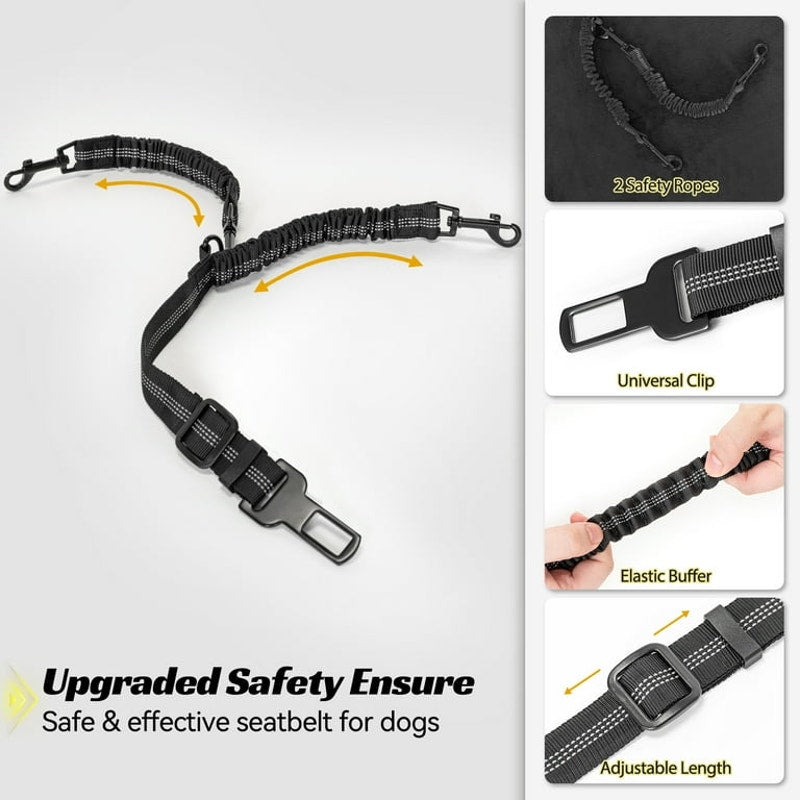 PETSFIT Dog Car Seat for Medium Dogs up to 45 lbs