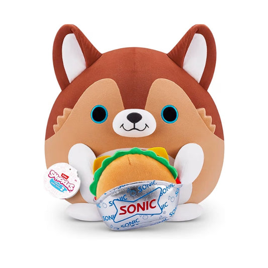 Snackles Series 2 Puppy & Sonic Burger 16"