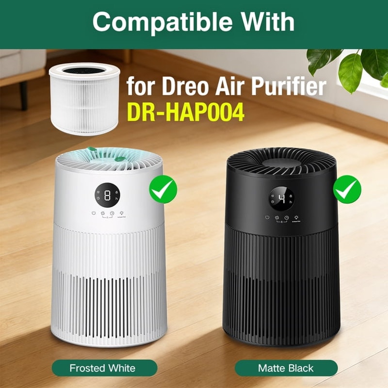 2 Pack H13 HEPA Replacement Filters | Compatible with Dreo Air Purifier DR-HAP004
