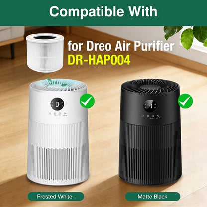 2 Pack H13 HEPA Replacement Filters | Compatible with Dreo Air Purifier DR-HAP004