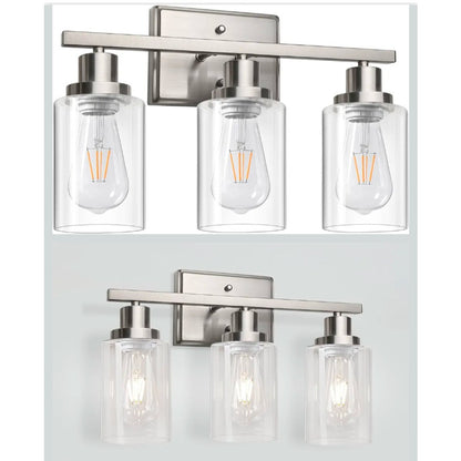 Bathroom Vanity Light Fixture , 3 Light Wall Sconce.