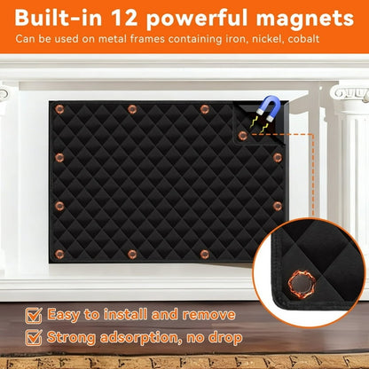 Magnetic Fireplace Indoor Fireplace Cover 36x32