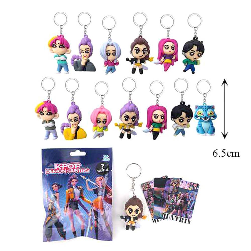 Kpop Demon Hunters Figure Keychain Blind Bags K-Pop