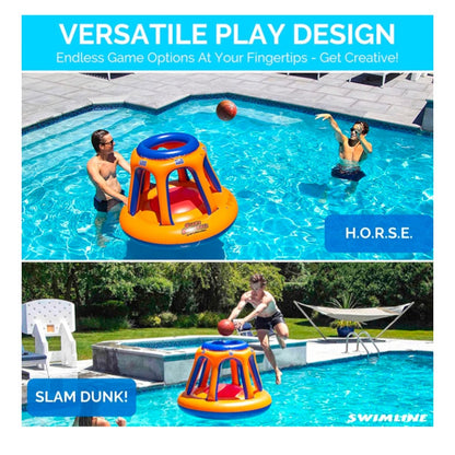 Inflatable Pool Basketball Hoop