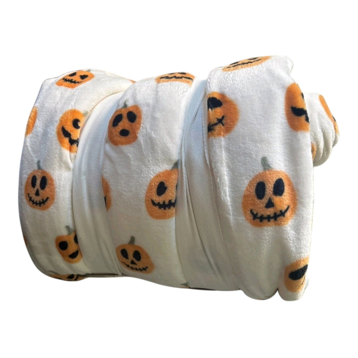 New Peri Home Plush Pumpkin King Size Blanket