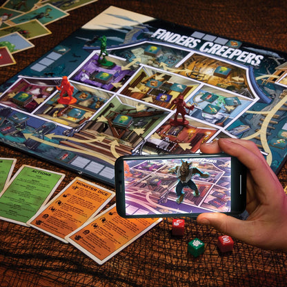 Finders Creepers Board Game App-Vanced Game Hunt Digital Monsters w/ Your Phone