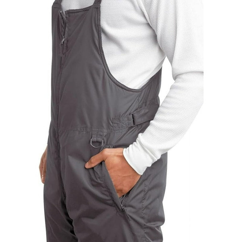Dark Gray Hero Men's Snow Bibs Snow pants Size Small Insulated Waterproof