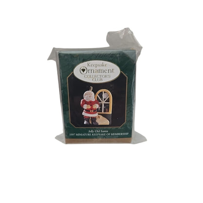 New Hallmark Keepsake Collectors Club Ornaments, Set of 4, Membership Kit 1997
