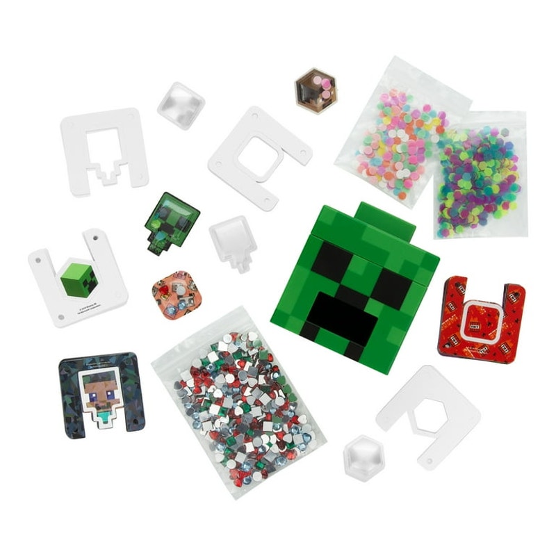 Minecraft 3D Creeper Sticker Maker Craft Kit