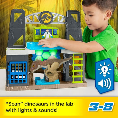 Imaginext Jurassic World Scan & Glow Dino Playset