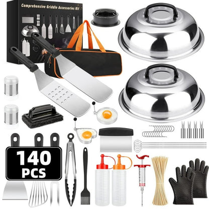 140 pc. Griddle/Grill Accessories kit
