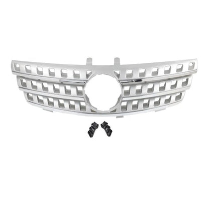 Front  Grill ABS Silver for Mercedes Benz ML Class W164 ML320 ML350