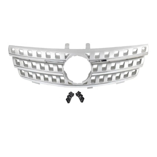 Front  Grill ABS Silver for Mercedes Benz ML Class W164 ML320 ML350