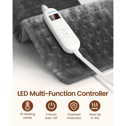 Heating Pad for Back Pain Relief & Period Cramps